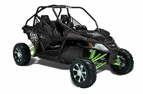 Arctic Cat Wildcat with the Widow Maker Black graphic kit